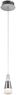 LED Pendelleuchte, nickel matt, satiniert, D 12 cm Bild 1