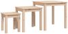 vidaXL Satztische 3 Stk. Massivholz Kiefer 824973 Bild 2