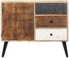 vidaXL Sideboard 88×30×73 cm Mango-Massivholz 282876 Bild 2