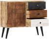vidaXL Sideboard 88×30×73 cm Mango-Massivholz 282876 Bild 4