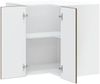 vidaXL Küchen-Eckhängeschrank Lucca Braun Eichen-Optik Holzwerkstoff 853864 Bild 5