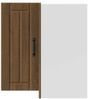 vidaXL Küchen-Eckhängeschrank Lucca Braun Eichen-Optik Holzwerkstoff 853864 Bild 4