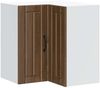 vidaXL Küchen-Eckhängeschrank Lucca Braun Eichen-Optik Holzwerkstoff 853864 Bild 2