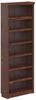 OTTO home Bibliothek Soeren - 7-tlg. Set: mit 1 Regal B 80 cm, 1 Regal B 40 cm, 1 Eckregal, Set 7-tlg, Inkl. 1 Vitrine,2 gerundeten Abschlussregalen und 1 Holzleiter,H220 cm Bild 2