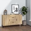 Sideboard, Kommode Sonoma-Eiche 100x36x60 cm Holzwerkstoff j2881p Bild 2