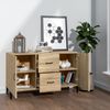 Sideboard, Kommode Sonoma-Eiche 100x36x60 cm Holzwerkstoff j2881p Bild 3