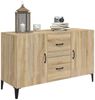 Sideboard, Kommode Sonoma-Eiche 100x36x60 cm Holzwerkstoff j2881p Bild 4
