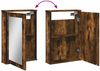 vidaXL Bad-Spiegelschrank Räuchereiche 42x12x60 cm Holzwerkstoff 842433 Bild 5