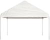 vidaXL Pavillon mit Dach Weiß 15,61x4,08x3,22 m Polyethylen 3155515 Bild 3