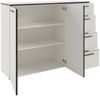 Novel 'SOUL' Sideboard, Holznachbildung weiß, 135 x 99.8 x 40 cm, mit Softclose und Schubladen Bild 3