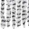 vidaXL Insektenschutz-Vorhang Hell- und Dunkelgrau 90x220 cm Chenille 325455 Bild 5