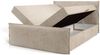 B&B Home 'Boro' Boxspringbett mit Bettkasten, Cord, Dunkelgrün, 180x200 cm Bild 3