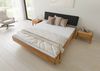 Bett Eiche 180x200x94 natur geölt, Kopfteil anthrazit KIEL #03 Bild 2