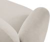 Micadoni Ecksofa Blair 4-Sitzer Links Samtstoff Hellbeige Bild 5