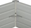 vidaXL Hochbeet Braun 129 x 129 x 45 cm Verzinkter Stahl 45710 Bild 5