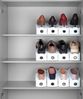 WENKO Schuhstapler, 50 % mehr Platz im Schuhschrank, Kunststoff, 4-teilig Bild 3