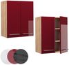 Hängeschrank Fame-Line Bordeaux Hochglanz 60 cm Vicco Bild 5