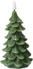 LED Kerzen 3er Set VELOURA Weihnachtsbaum 16 cm Grün Bild 5