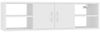 vidaXL Wandregal Weiß 102x30x29 cm Holzwerkstoff 806256 Bild 2