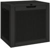 vidaXL Gartenbox Schwarz 55,5x43x53 cm Polypropylen 364178 Bild 2