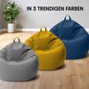 URBANARA Sitzsack 120l senfgelb Basic-Comfort Bild 5