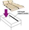 vidaXL Lattenrost mit 28 Latten 7 Zonen 100x200 cm 246452 Bild 5
