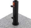 Doppler Granitsockel "myZone" mit Rollen, 70 kg Bild 2