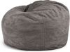 Schaumstoffsitzsack ‘OM 110‘, Bezugstoff - Waves, 100% Polyester, Chocolate, 75x110x110 cm. Bild 3