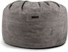 Schaumstoffsitzsack ‘OM 110‘, Bezugstoff - Waves, 100% Polyester, Chocolate, 75x110x110 cm. Bild 5