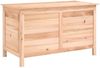 vidaXL Gartentruhe 99x50x56,5 cm Massivholz Tanne 364752 Bild 2