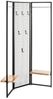 Standgarderobe Raik / Reggio, Stahl, Schwarz, 133 x 175 x 24 cm Bild 4