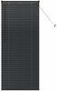vidaXL Balkenjalousien Schwarz 175 x 75 cm Aluminium 42006142 Bild 2