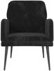 vidaXL Sessel Schwarz 62x79x79 cm Samt 351409 Bild 3