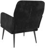 vidaXL Sessel Schwarz 62x79x79 cm Samt 351409 Bild 5
