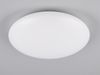 Flache LED Deckenleuchte VIORA in Weiß, IP44 Badezimmer geeignet, Ø 27cm Bild 5