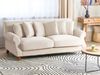 3-Sitzer Sofa Samtstoff hellbeige EIKE Bild 3