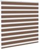 vidaXL Doppelrollo Braun 145x150 cm Stoffbreite 140,9 cm Polyester 4014348 Bild 3