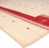Gabbeh Teppich - Loribaft Softy - Aurora Flair 200 x 200 cm - beige - quadratisch Bild 4