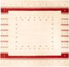 Gabbeh Teppich - Loribaft Softy - Aurora Flair 200 x 200 cm - beige - quadratisch Bild 3