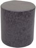 2er-Set Sitzhocker und Beistelltisch HWC-K48, Kaffeetisch Tisch Hocker, MVG-zertifiziert MDF Metall Kunstleder ~ schwarz Bild 5