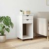 vidaXL Rollschrank Weiß 34 x 39 x 65,5 cm Massives Kiefernholz 42028353 Bild 3