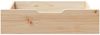 vidaXL Bettschubladen mit Rollen 2 Stk. 75x55x17 cm Massivholz Kiefer 850932 Bild 3