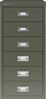 Bisley MultiDrawer™, 29er Serie, DIN A4, 6 Schubladen, Farbe olivgrün Bild 3
