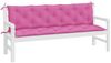 vidaXL Gartenbank-Auflagen 2 Stk. Rosa Oxford-Gewebe 361733 Bild 3