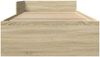 vidaXL Bettgestell ohne Matratze Sonoma-Eiche 90x190 cm Holzwerkstoff 849588 Bild 5