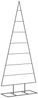 vidaXL Metall-Weihnachtsbaum für Dekorationen Schwarz 150 cm 4018954 Bild 2