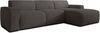 AX LIVING Couch Sofa L Form Didim mini Grau 310 cm breit, stilvoll R Bild 3
