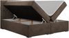 Boxspringbett mit 2 Bettkästen, Matratze und Topper - PERA - 140x200cm - Braun Velours - H4 Bild 4