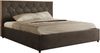 Polsterbett mit Bettkasten LARINO CLASSIC 180 x 200 cm Lattenrost und Gasdruckfedern, stabiles Bettgestell, modernes Design - Braun Velvet Bild 5