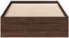 vidaXL Bettgestell mit Schubladen Braun Eichen-Optik 75x190 cm 3280719 Bild 4